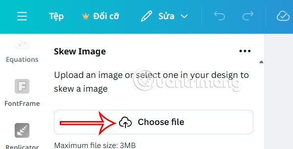 Cum să faci imagini 3D înclinate în Canva