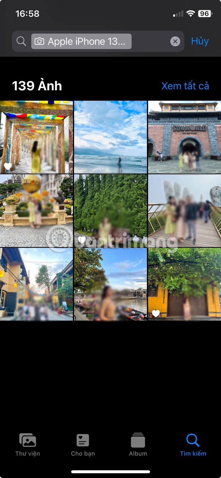 Conseils pour trouver rapidement des photos dans l'application Photos de l'iPhone