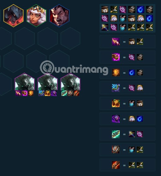 Mordekaiser DTCL 9.5: Gegenstände bauen, Team aufbauen