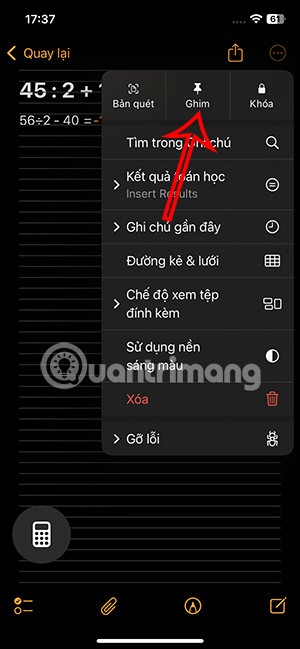 iOS 18 hesap makinesinde Matematik notları nasıl yazılır