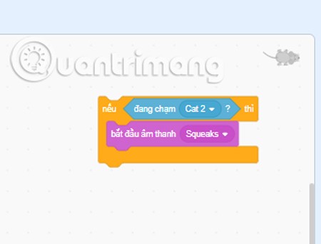 Programowanie gry Kot i Mysz w Scratch