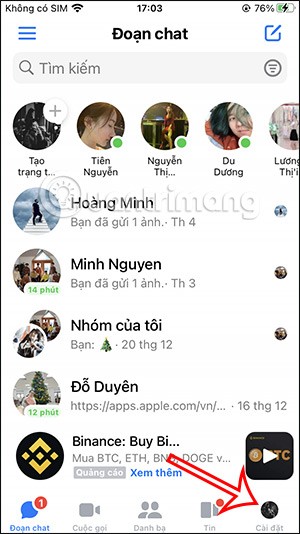 How to not receive messages from strangers on Messenger