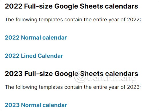 วิธีการสร้างปฏิทินใน Google Sheets