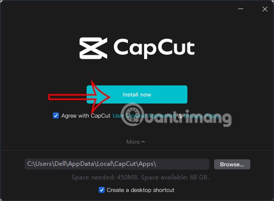 Bilgisayarlarda Capcut kullanımına ilişkin en son talimatlar