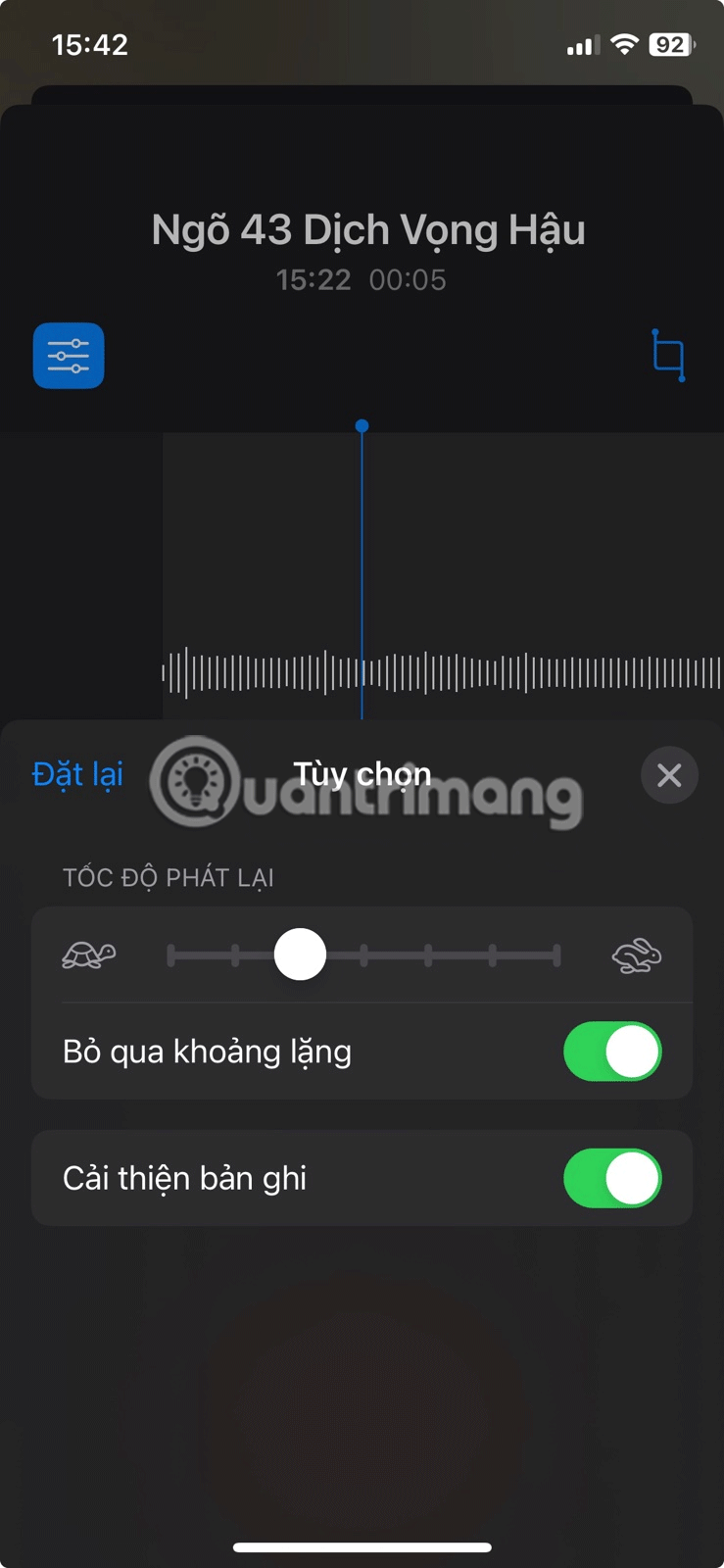 كيفية تحسين جودة الصوت في التسجيلات الصوتية على iPhone