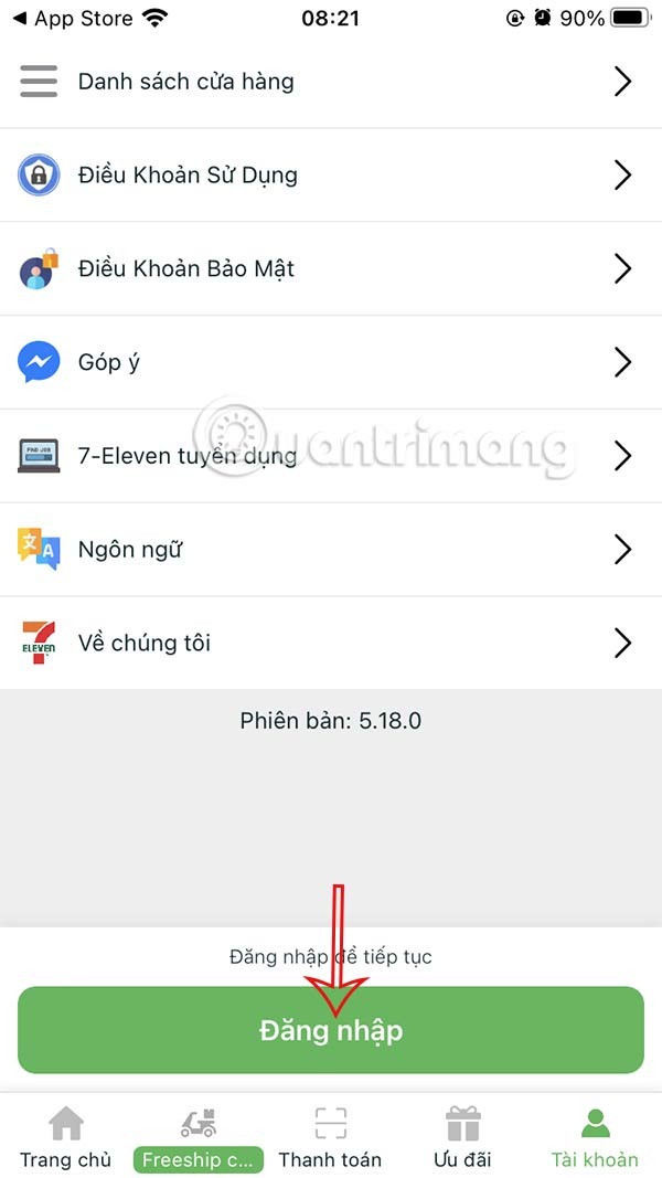 Arahan untuk membeli-belah di 7-Eleven