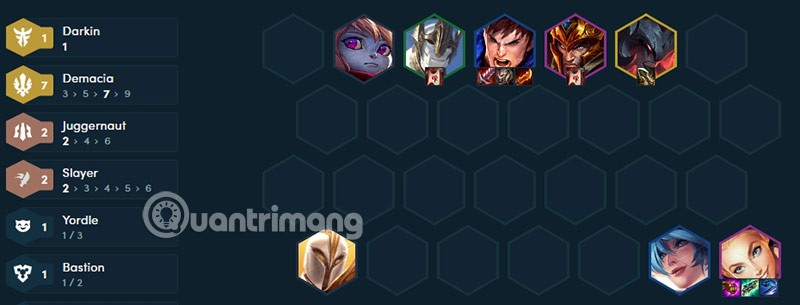 Экипировка Garen DTCL сезона 9, сборка Garen Dung Si