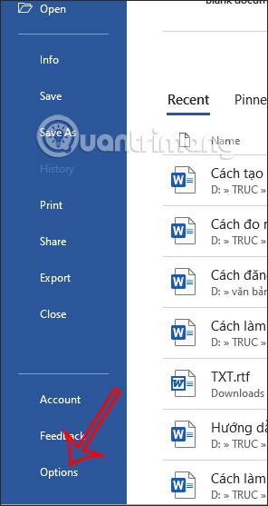 كيفية عمل نسخة احتياطية واستعادة الشريط في Word