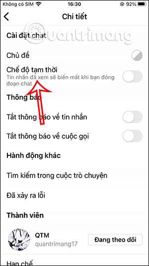 كيفية تشغيل وإيقاف الوضع المؤقت على Instagram لحذف الرسائل تلقائيًا