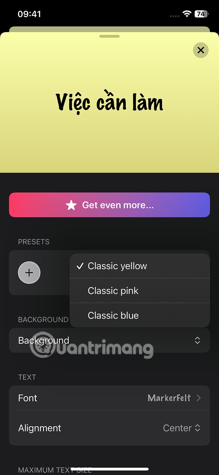 Instructies voor het schrijven van notities op het startscherm van de iPhone