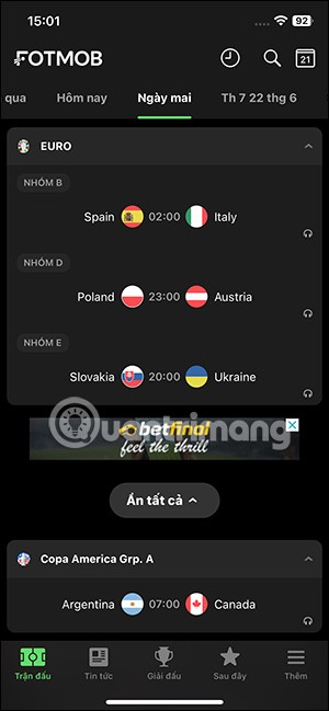 Comment suivre les scores de l'Euro 2024 directement sur l'écran de verrouillage de votre iPhone