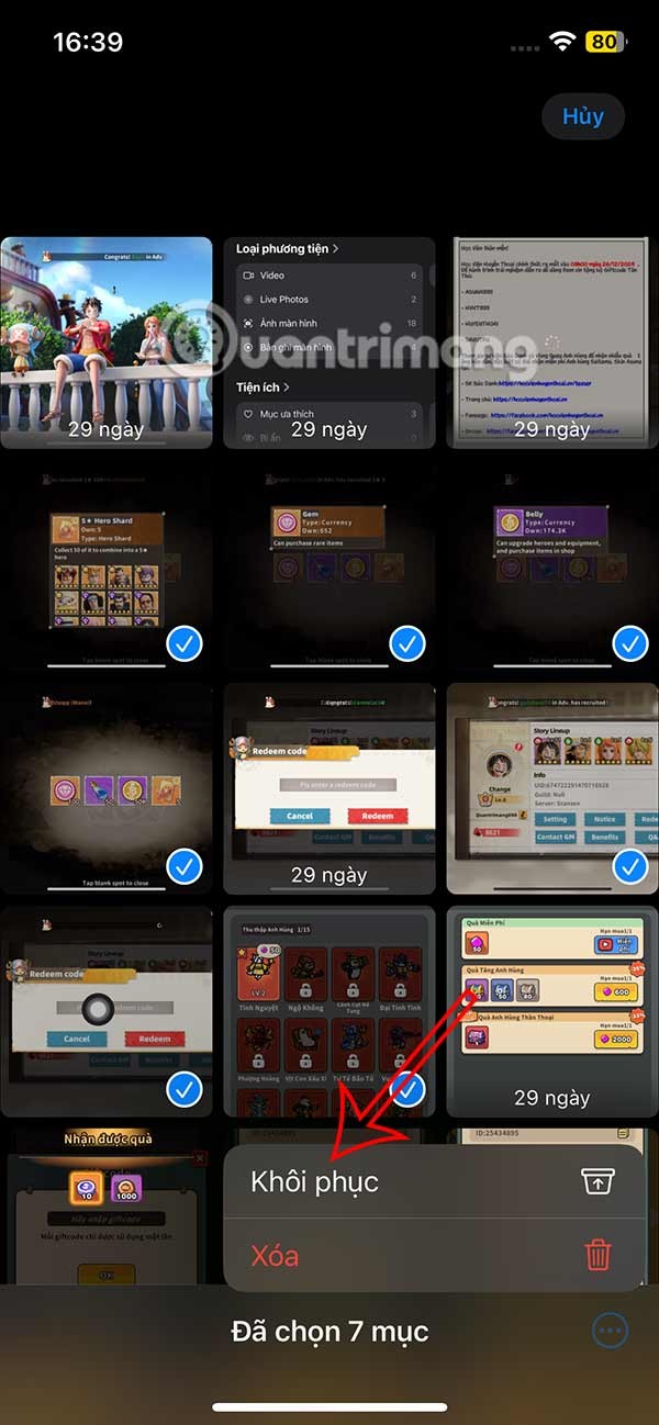 วิธีการกู้คืนรูปภาพที่ถูกลบบน iPhone
