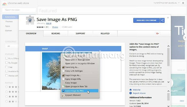 Como converter imagens WebP para PNG, JPG no Chrome, Coc Coc