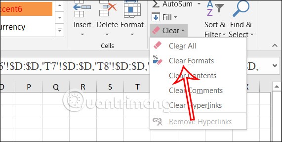 Anleitung zum Entfernen der Tabellenformatierung in Excel