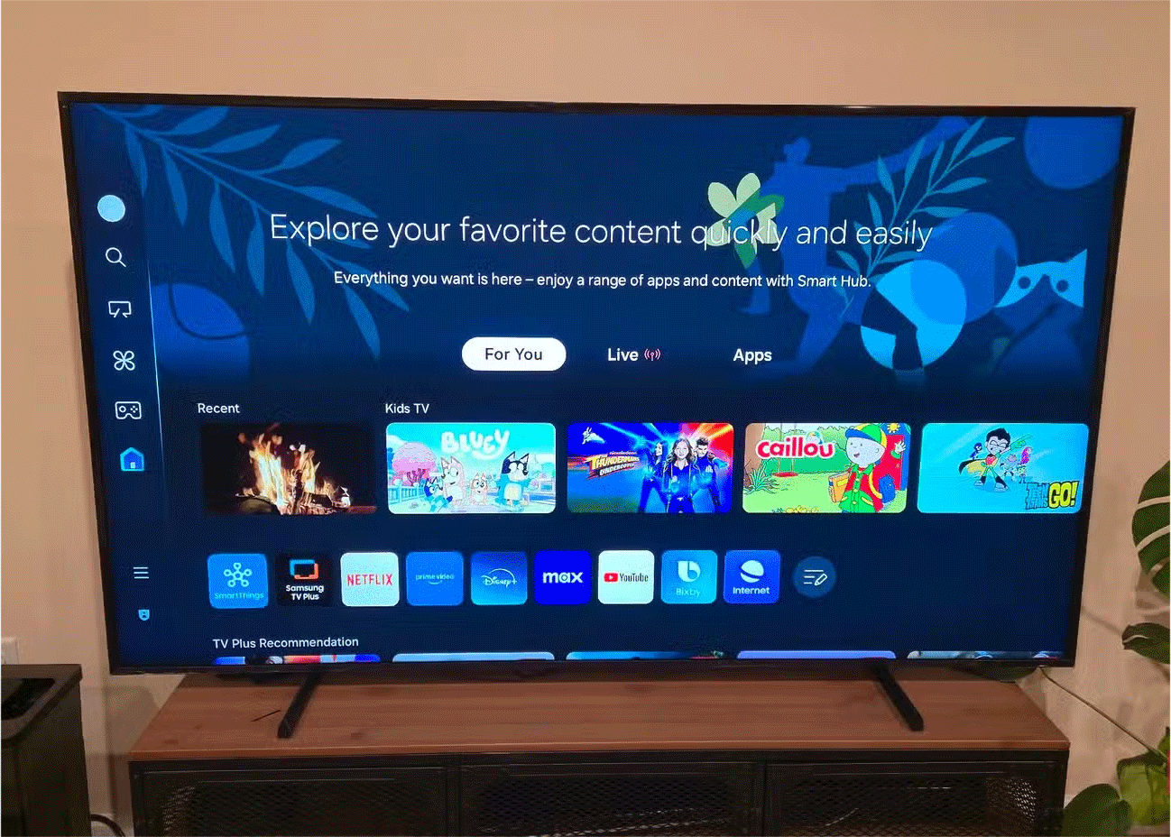 Samsung telefonunuz varken Samsung TV kullanmak için nedenler