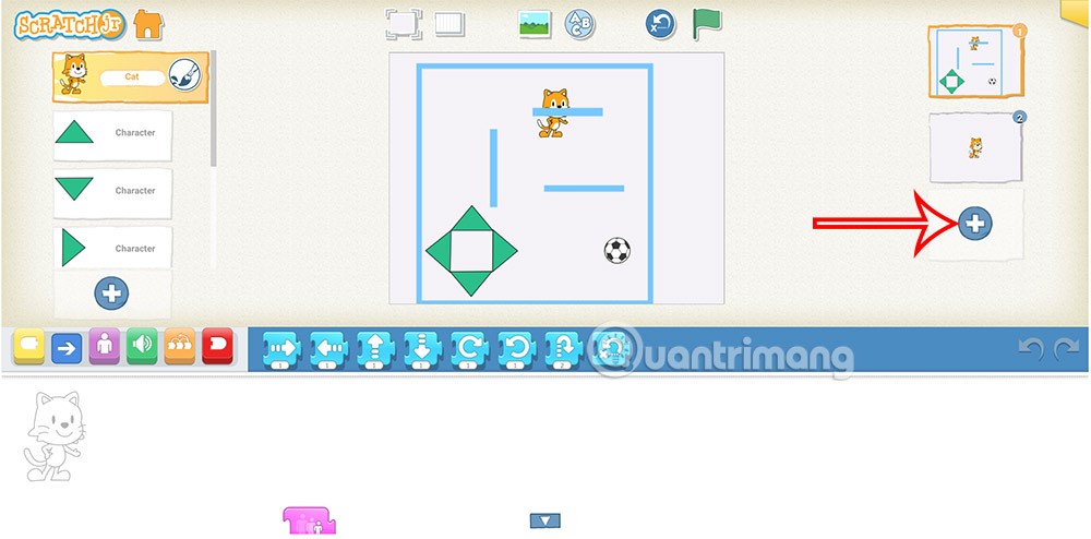 برنامج تعليمي لتصميم لعبة المتاهة ScratchJR (المنشور الأخير)