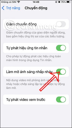 Jak przyciemnić migające światła w filmach na iPhonie