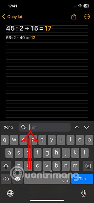 iOS 18 hesap makinesinde Matematik notları nasıl yazılır