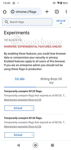 Cómo habilitar la agrupación de pestañas por color en Chrome Android