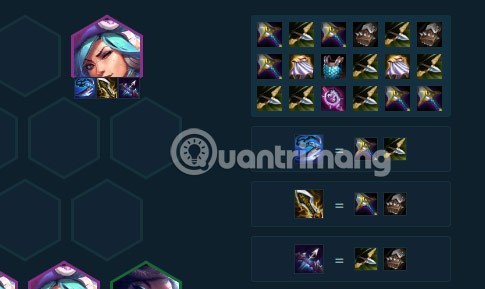 Caitlyn DTCL 시즌 10 장비 표준, Caitlyn TFT 시즌 10 스쿼드 구성