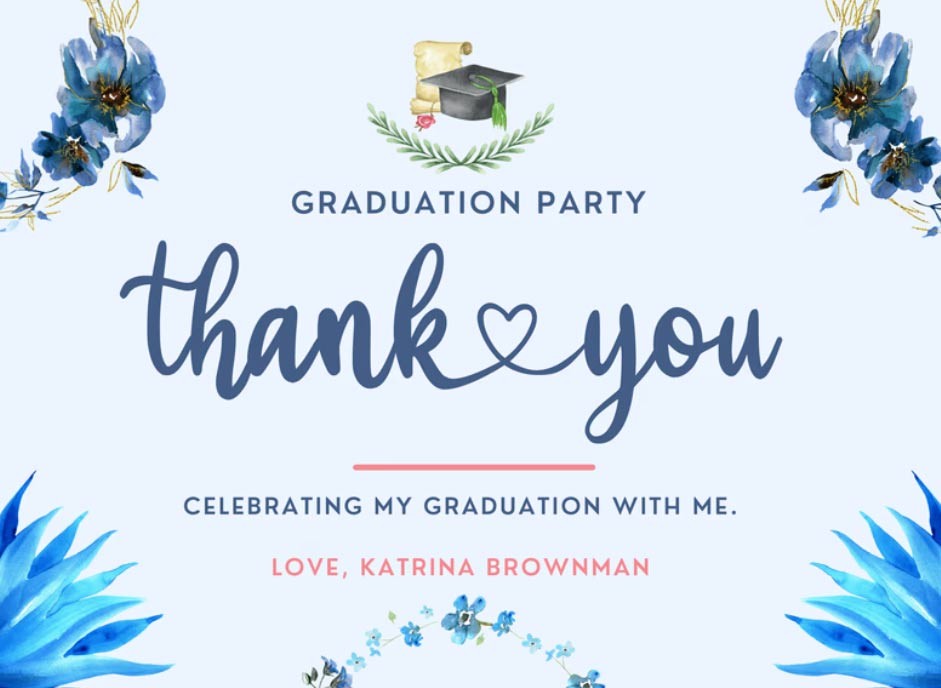 Suggestions for perfect thank you cards for every special moment in life