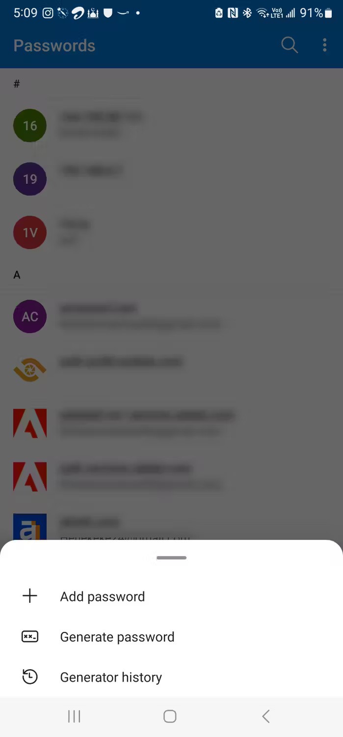 Comment utiliser Microsoft Authenticator comme gestionnaire de mots de passe