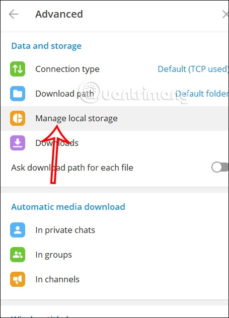 Como limpar o cache do Telegram no telefone e no computador