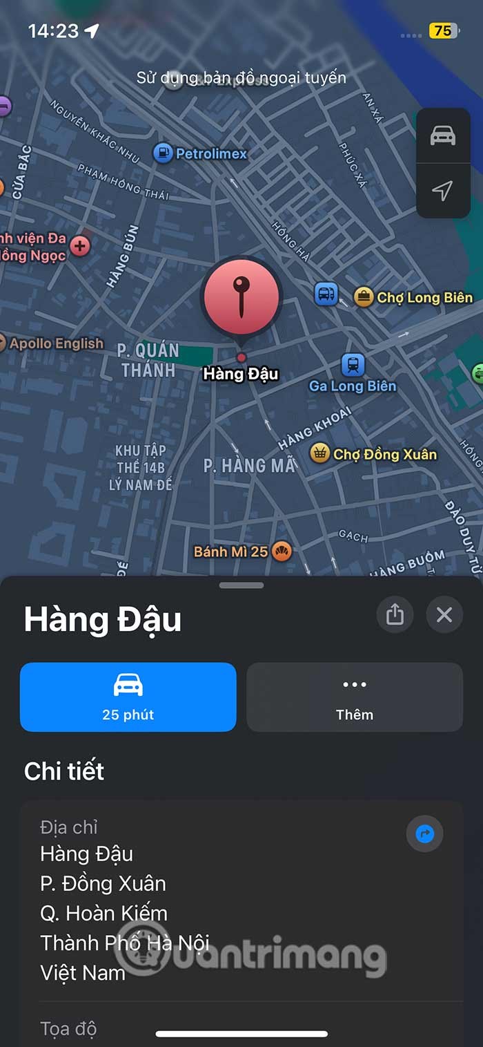 Instructions pour télécharger Apple Maps hors ligne