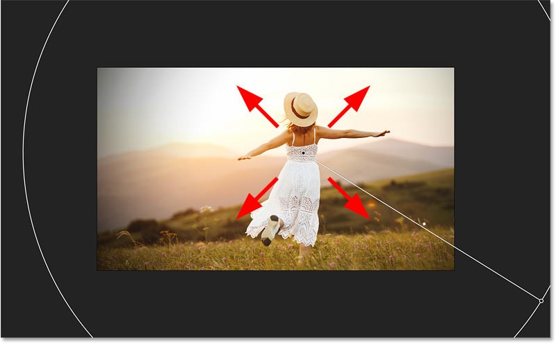 So erstellen Sie einen unscharfen Rand in Photoshop