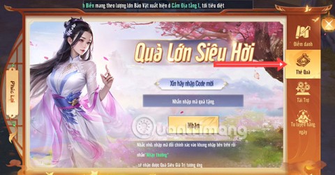 Dernier code Tien Lu Ky Duyen