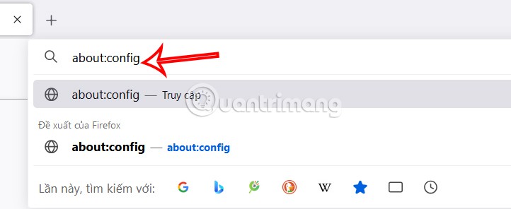 ChatGPT instellen als standaardzoekmachine in Firefox