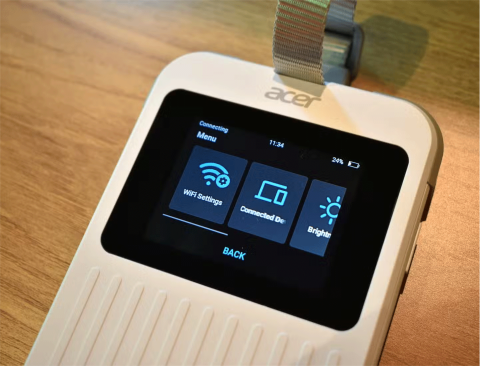 El nuevo punto de acceso Wi-Fi 5G de Acer es uno de los mejores productos nuevos del CES 2025