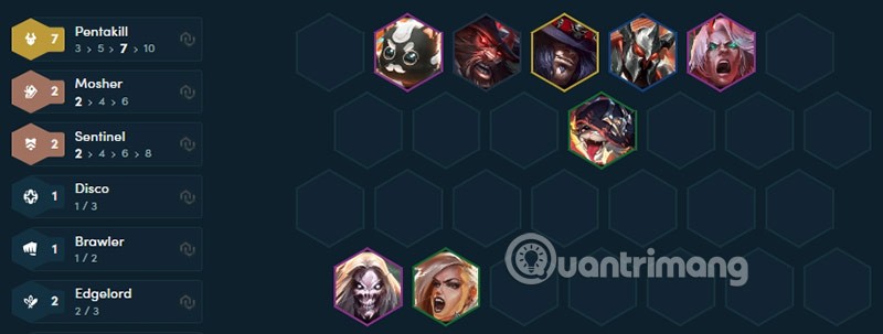 عناصر Karthus DTCL الموسم 10، بناء Karthus TFT الموسم 10