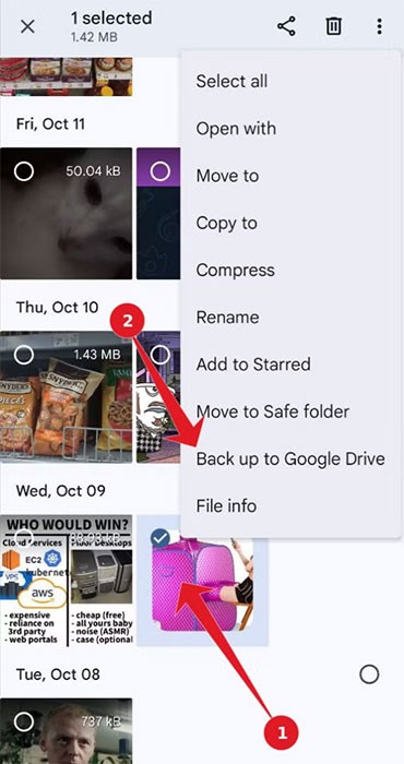 Comment utiliser Google Drive avec le gestionnaire de fichiers Android