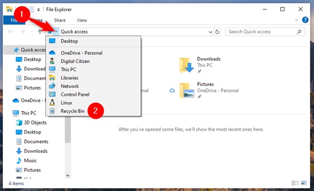 11 Cara Membuka Tong Kitar Semula pada Windows