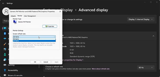 How to fix Input Signal Out of Range error on Windows