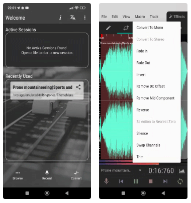 5 façons de créer des effets sonores de fondu entrant/sortant sur les smartphones