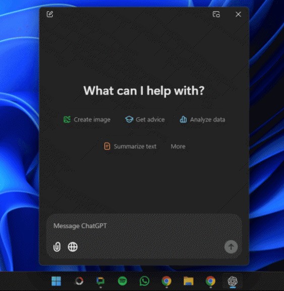 Windows'ta ChatGPT kısayol tuşu nasıl değiştirilir