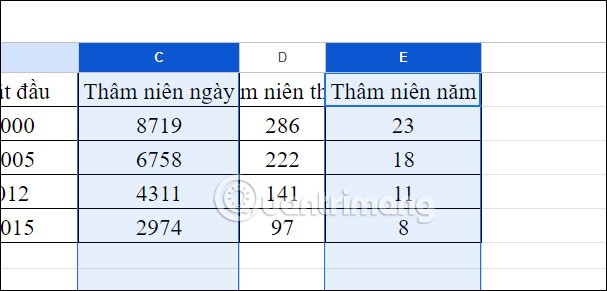 كيفية تغيير حجم الخلايا في جداول بيانات Google