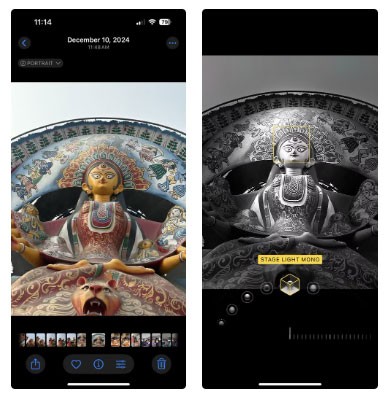 Comment utiliser les modes portrait de l'iPhone