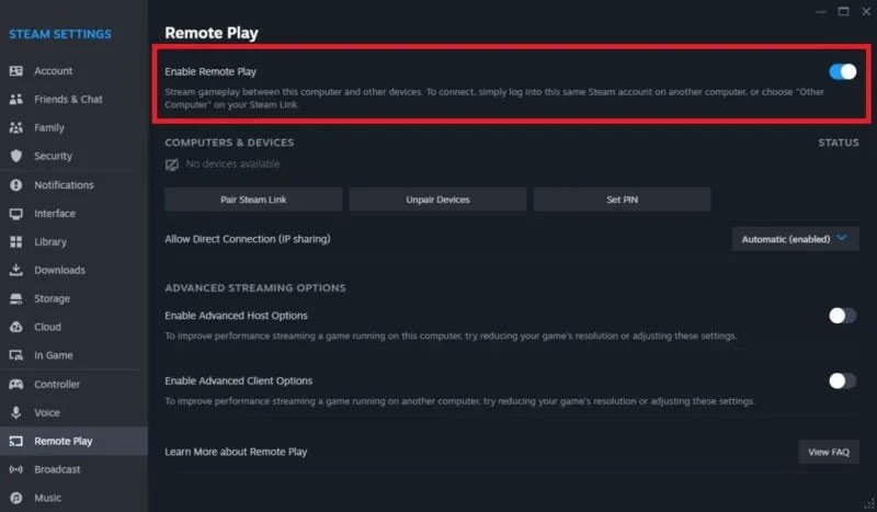 スマートテレビでPCゲームをプレイする方法