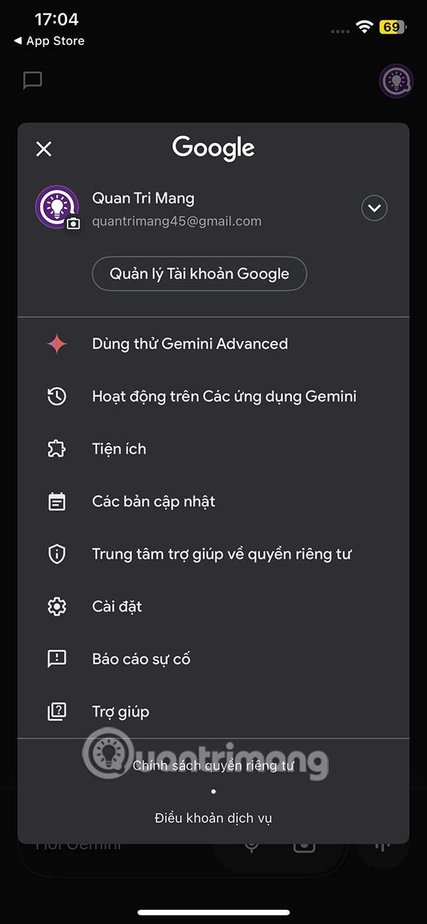 So verwenden Sie Gemini auf dem iPhone