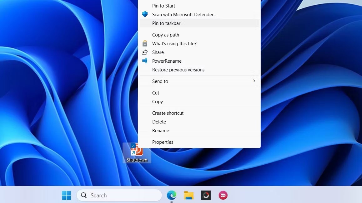 如何在 Windows 11 中新增關機桌面捷徑
