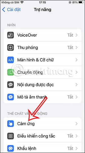 Como fazer uma captura de tela no iPhone tocando na parte traseira