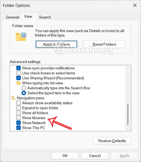 Varsayılan klasörleri kaldırma talimatları Windows 11