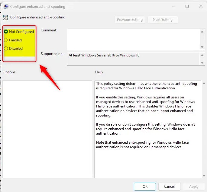 Инструкции по включению защиты от подмены лица Windows 11 Инструкции по включению защиты от подмены лица Windows 11