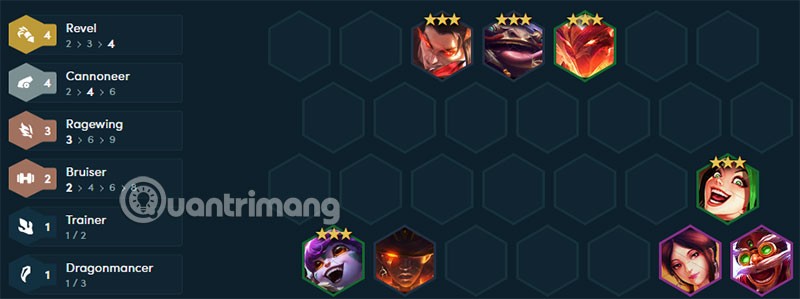 Temporada 7 do Corki DTCL: Itens de construção, esquadrão padrão de artilheiros de Corki