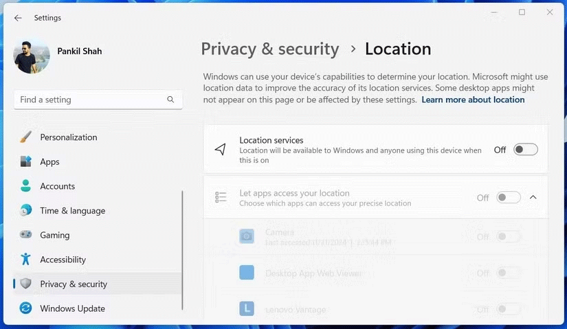 Faedah membenarkan Windows menceroboh privasi anda