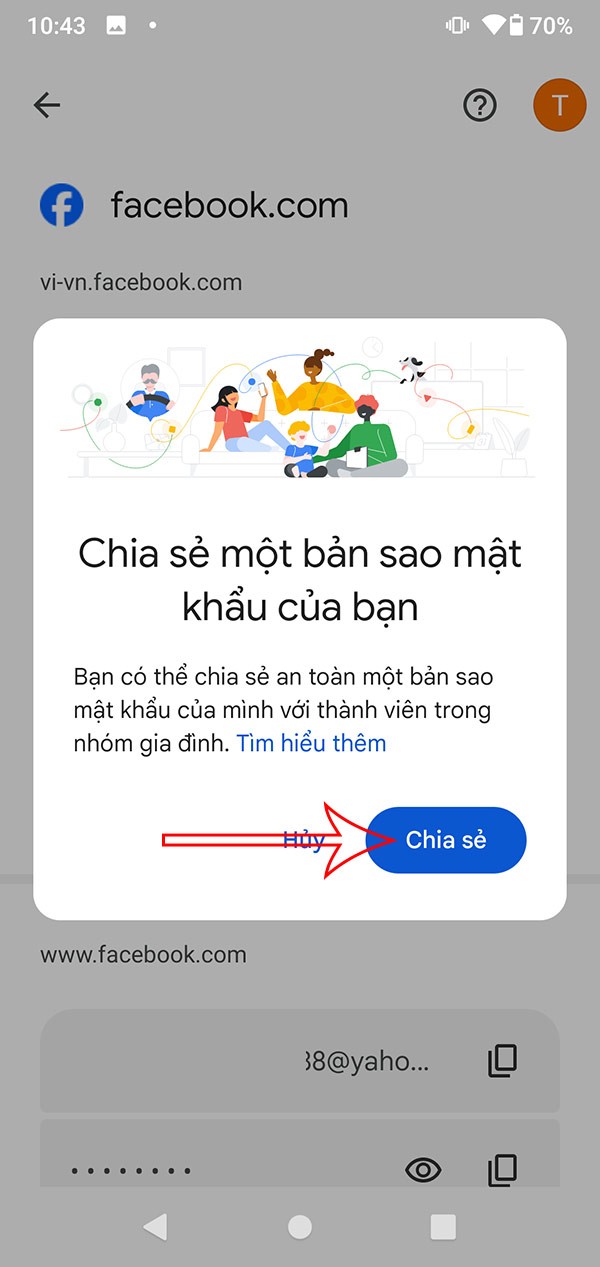 Советы по обмену паролями, сохраненными в мобильном браузере Google Chrome