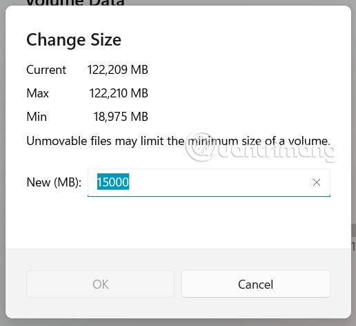 Como redimensionar a partição do Windows 11